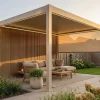 Houtlook composiet wand light teak/zand - 4 m.