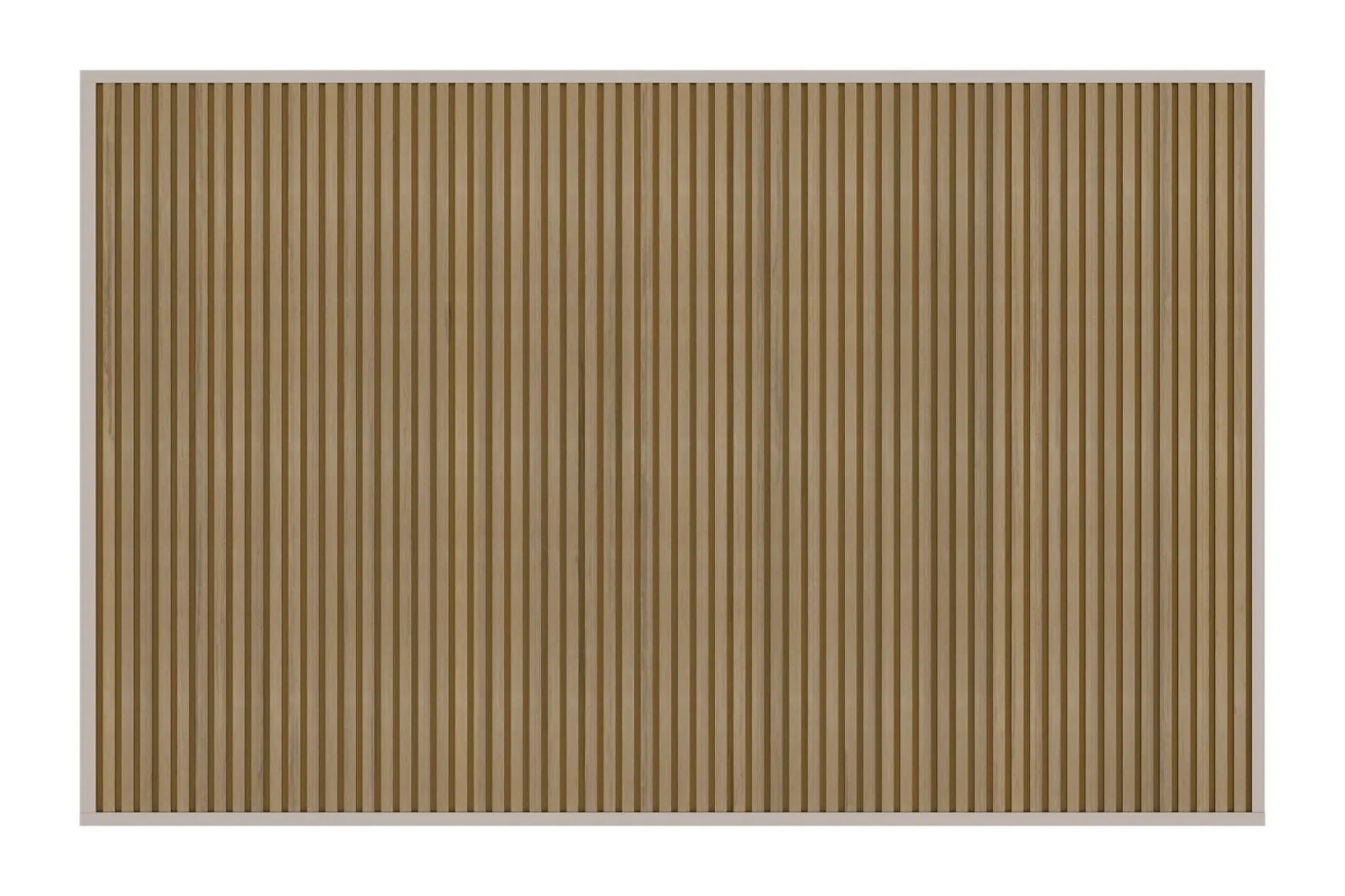 Houtlook composiet wand light teak/zand - 4 m.
