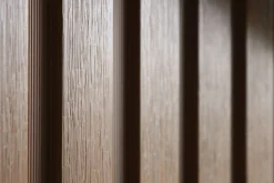 Houtlook composiet wand teak/antraciet - 2,65 m.