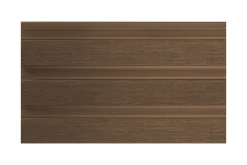 Houtlook composiet wand teak/antraciet - 3,6 m.