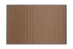Houtlook composiet wand teak/antraciet - 3,6 m.