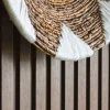 Houtlook composiet wand teak/antraciet - 4 m.