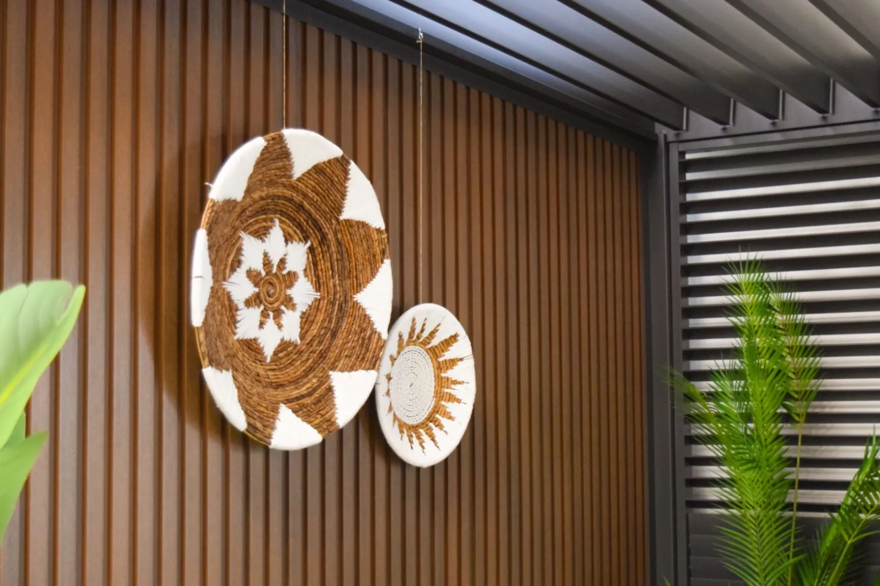 Houtlook composiet wand teak/antraciet - 4 m.