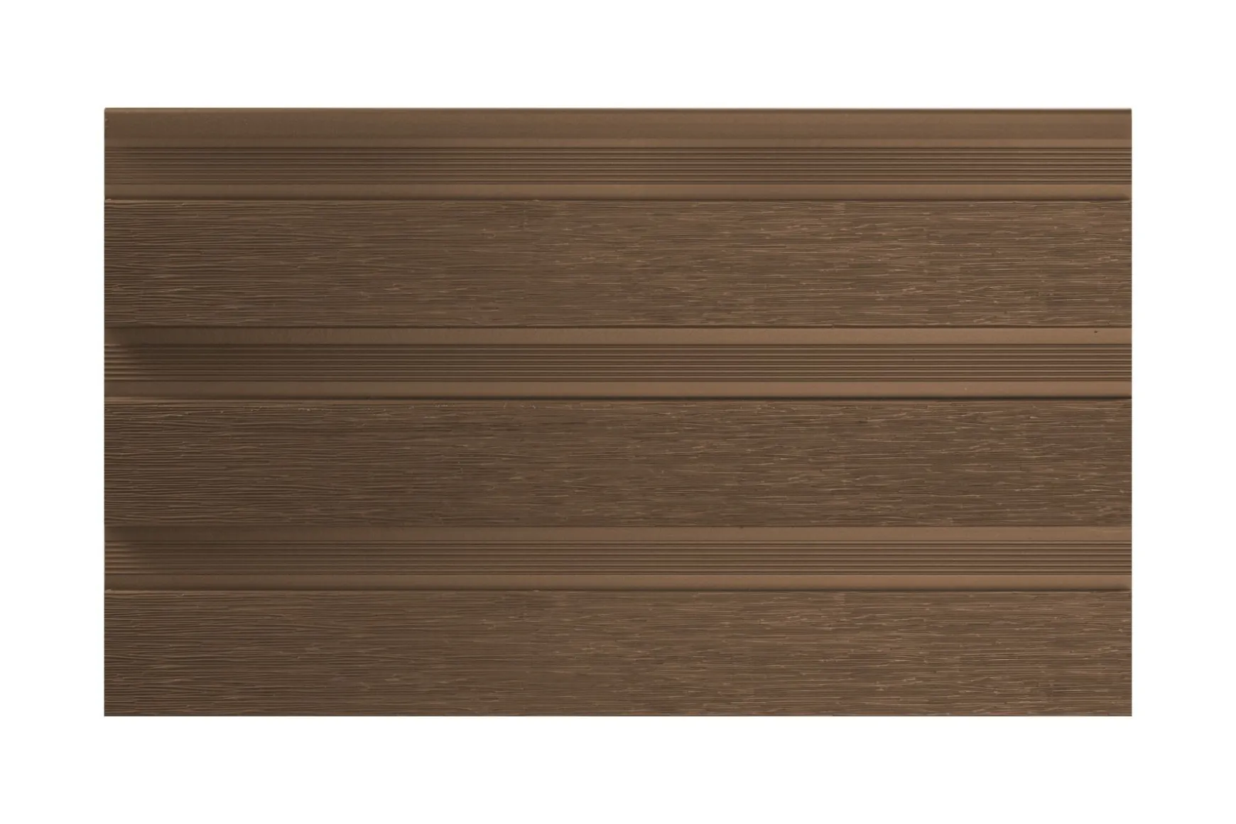 Houtlook composiet wand teak/antraciet - 4 m.