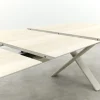 Indigo uitschuifbare tuintafel 250-310 x 110 cm. - Keramiek/Mokka