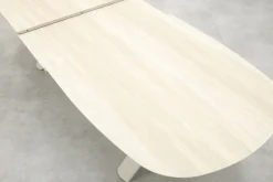 Indigo uitschuifbare tuintafel 250-310 x 110 cm. - Keramiek/Mokka