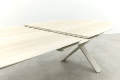 Indigo uitschuifbare tuintafel 250-310 x 110 cm. - Keramiek/Mokka