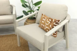 Ivola stoel-bank loungeset (4-delig) - Rope/Zand