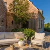 Jade/Liv stoel-bank loungeset - Light rope