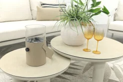 Jade/Liv stoel-bank loungeset - Light rope