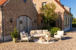 Jade/Liv stoel-bank loungeset - Light rope