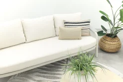 Jade/Liv stoel-bank loungeset - Light rope