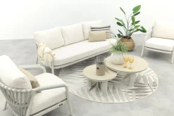 Jade/Liv stoel-bank loungeset - Light rope