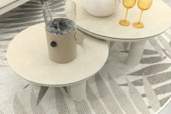 Jade/Liv stoel-bank loungeset - Light rope