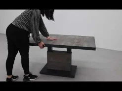 Jersey verstelbare tuintafel - 140 x 85 cm.