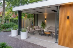Julia stoel bank loungeset - 5-delig - antraciet