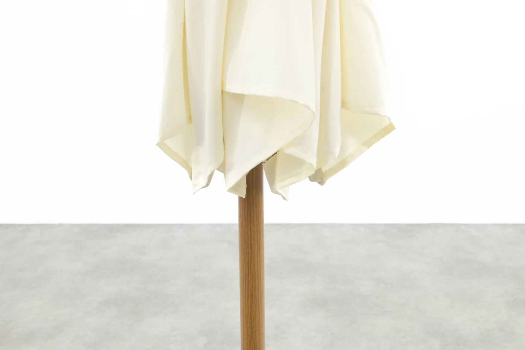 Kayu Stokparasol Ø300 cm. - Ecru/Woodlook