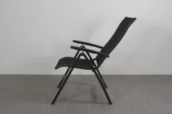 Kettler Altura Curve/Cubic 4-persoons verstelbare tuinset 160x95 cm. - Antraciet