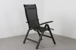 Kettler Altura Curve/Cubic 4-persoons verstelbare tuinset 160x95 cm. - Antraciet