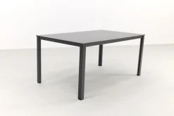 Kettler Altura Curve/Cubic 4-persoons verstelbare tuinset 160x95 cm. - Antraciet