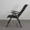 Kettler Altura/Edge verstelbare aluminium tuinset voor 6 personen 220x95 cm. - Antraciet
