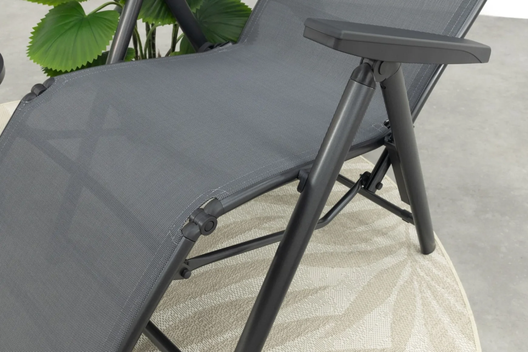 Kettler Cirrus relaxstoel XL Antraciet