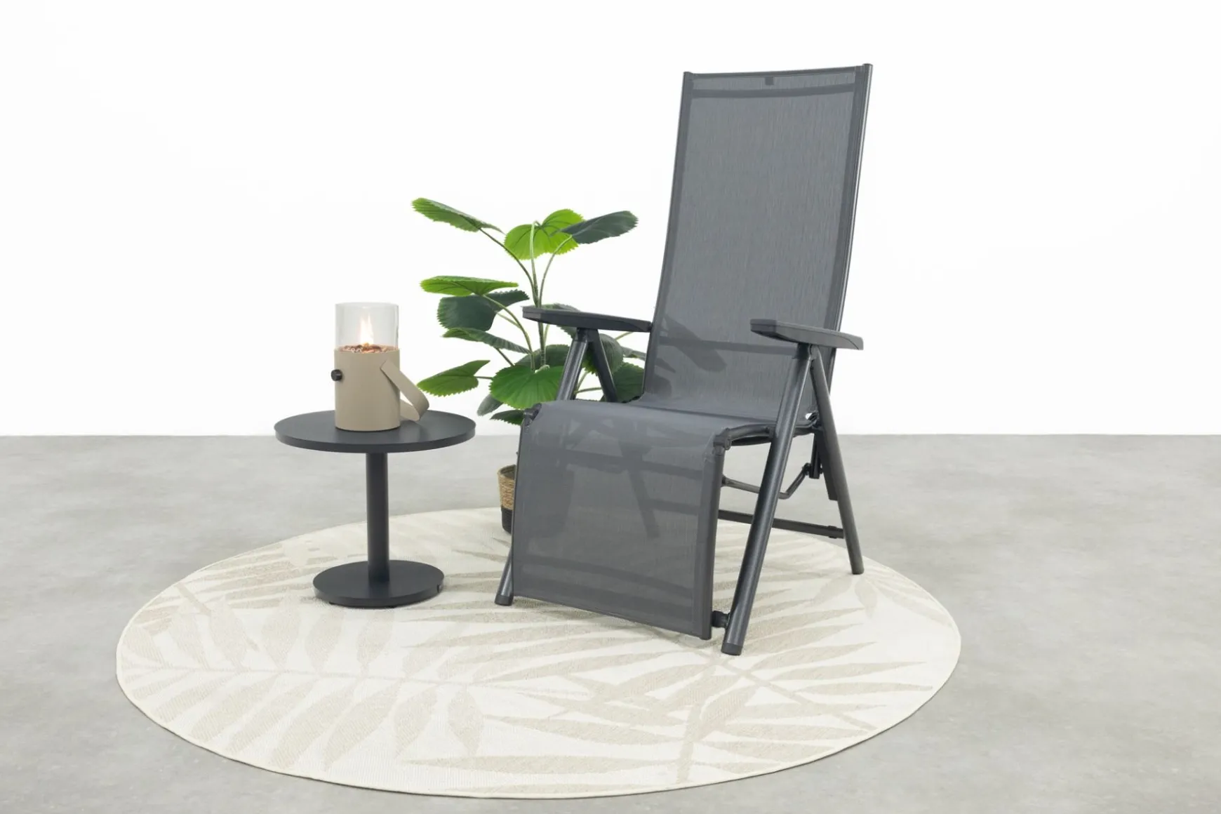 Kettler Cirrus relaxstoel XL Antraciet