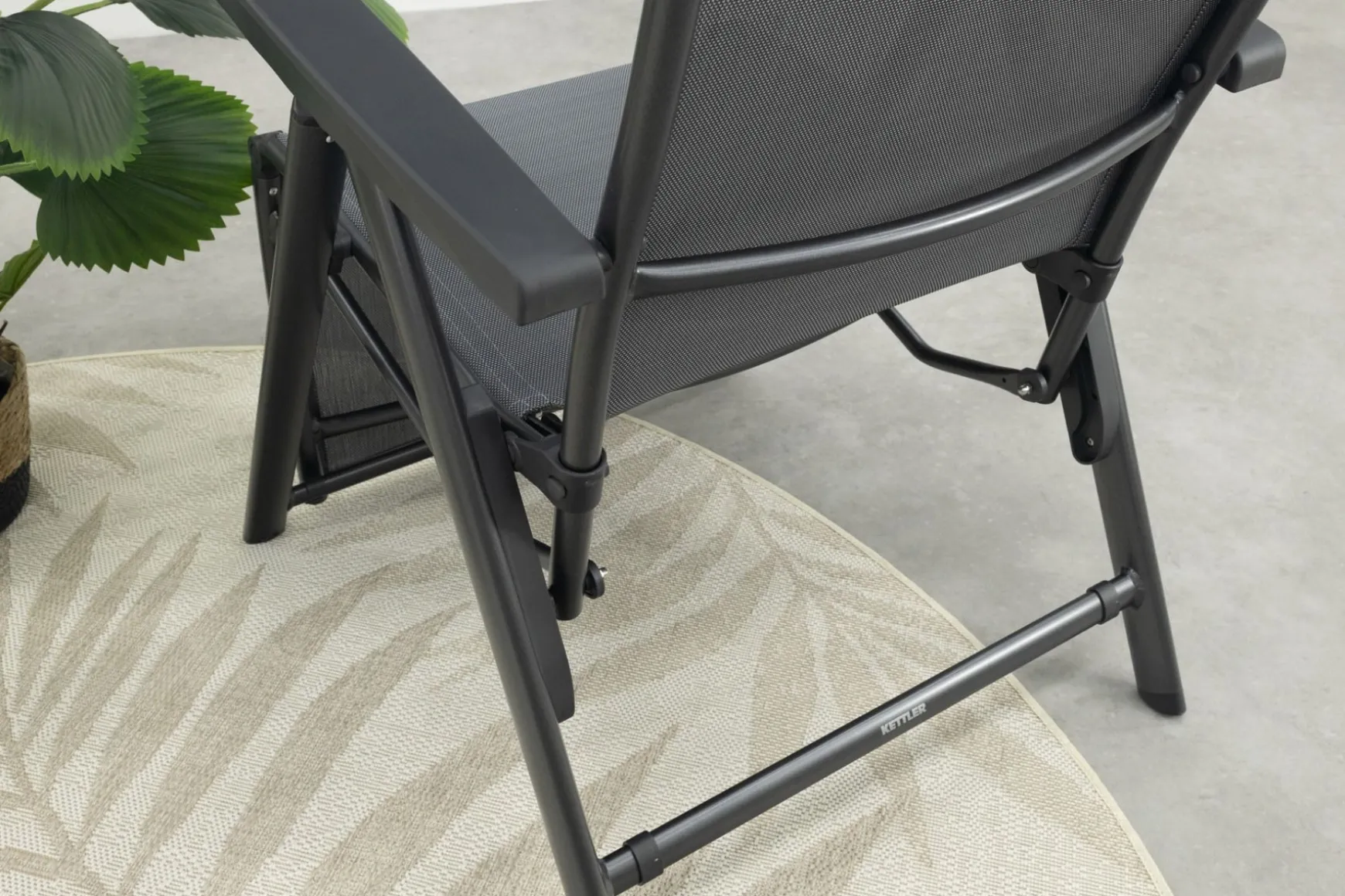 Kettler Cirrus relaxstoel XL Antraciet