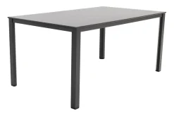 Kettler Cubic aluminium tuintafel 160x95 cm. - Antraciet