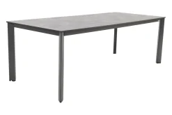 Kettler Edge tuintafel 220x95 cm. - HPL antraciet