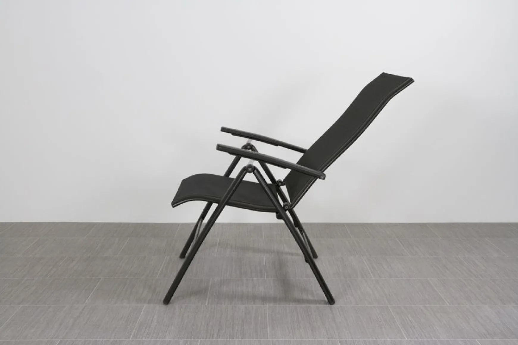 Kettler Legato Curve/Cubic 4-persoons verstelbare tuinset 160x95 cm. - Antraciet