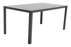 Kettler Legato Curve/Cubic 4-persoons verstelbare tuinset 160x95 cm. - Antraciet