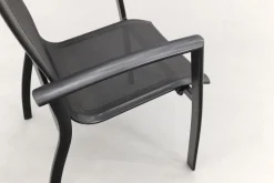 Kettler Legato Curve stapelstoel - Antraciet