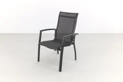 Kettler Legato Curve stapelstoel - Antraciet