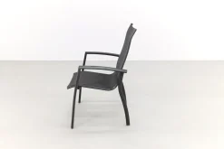Kettler Legato Curve stapelstoel - Antraciet
