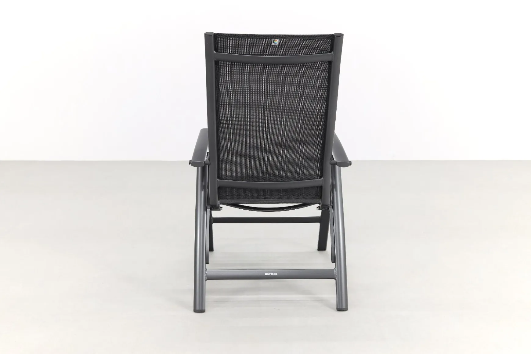 Kettler Legato Curve XL - tuinstoel hoge zithoogte