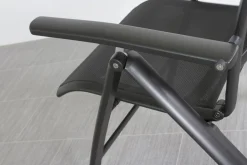 Kettler Legato/Edge verstelbare aluminium tuinset voor 6 personen 220x95 cm. - Antraciet