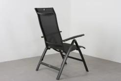 Kettler Legato/Edge verstelbare aluminium tuinset voor 6 personen 220x95 cm. - Antraciet