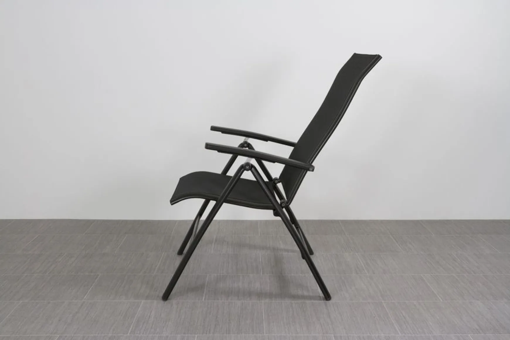 Kettler Legato/Edge verstelbare aluminium tuinset voor 6 personen 220x95 cm. - Antraciet