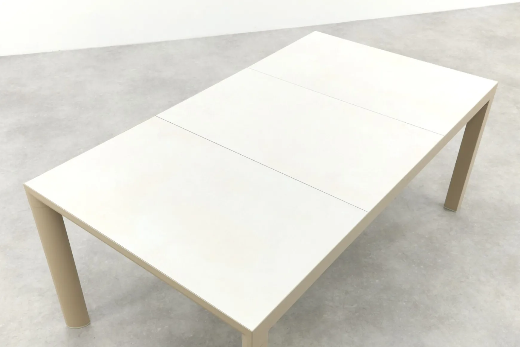Kings aluminium tuintafel 180x100 cm. - Latte