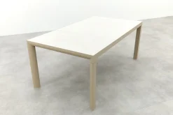 Kings aluminium tuintafel 180x100 cm. - Latte