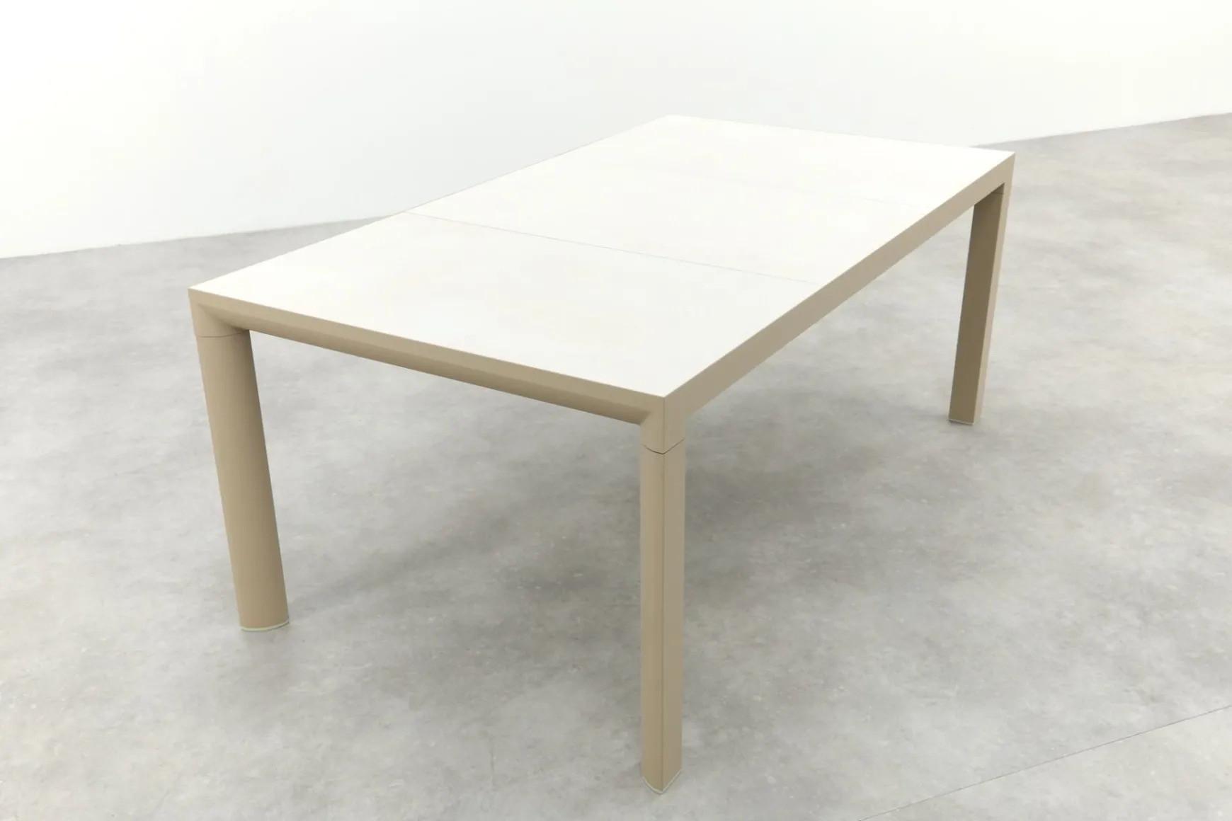Kings aluminium tuintafel 180x100 cm. - Latte
