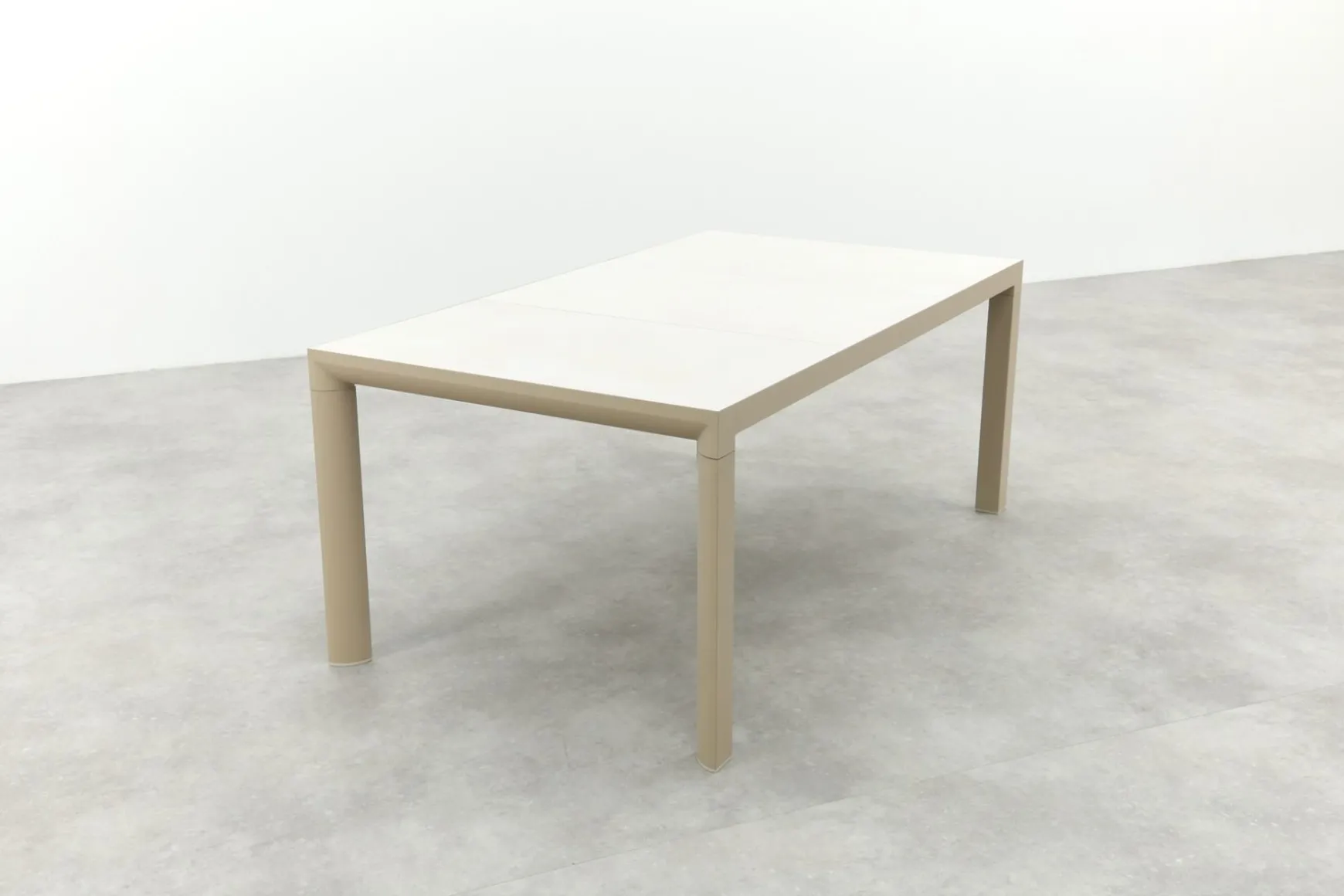 Kings aluminium tuintafel 180x100 cm. - Latte