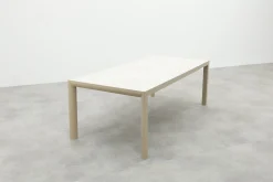 Kings aluminium tuintafel 220x100 cm. - Latte