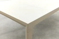 Kings aluminium tuintafel 220x100 cm. - Latte