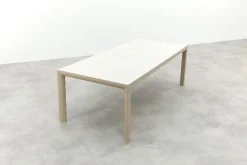 Kings aluminium tuintafel 220x100 cm. - Latte