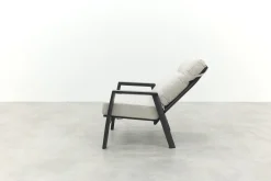Lagos loungestoelen verstelbaar - Set van 2 - Antraciet