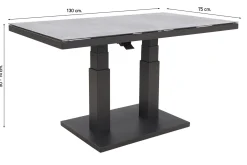 Lagos/Milford loungeset - met verstelbare tafel - links & rechts