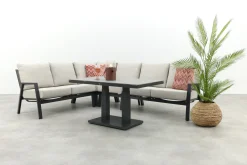 Lagos/Milford loungeset - met verstelbare tafel - links & rechts