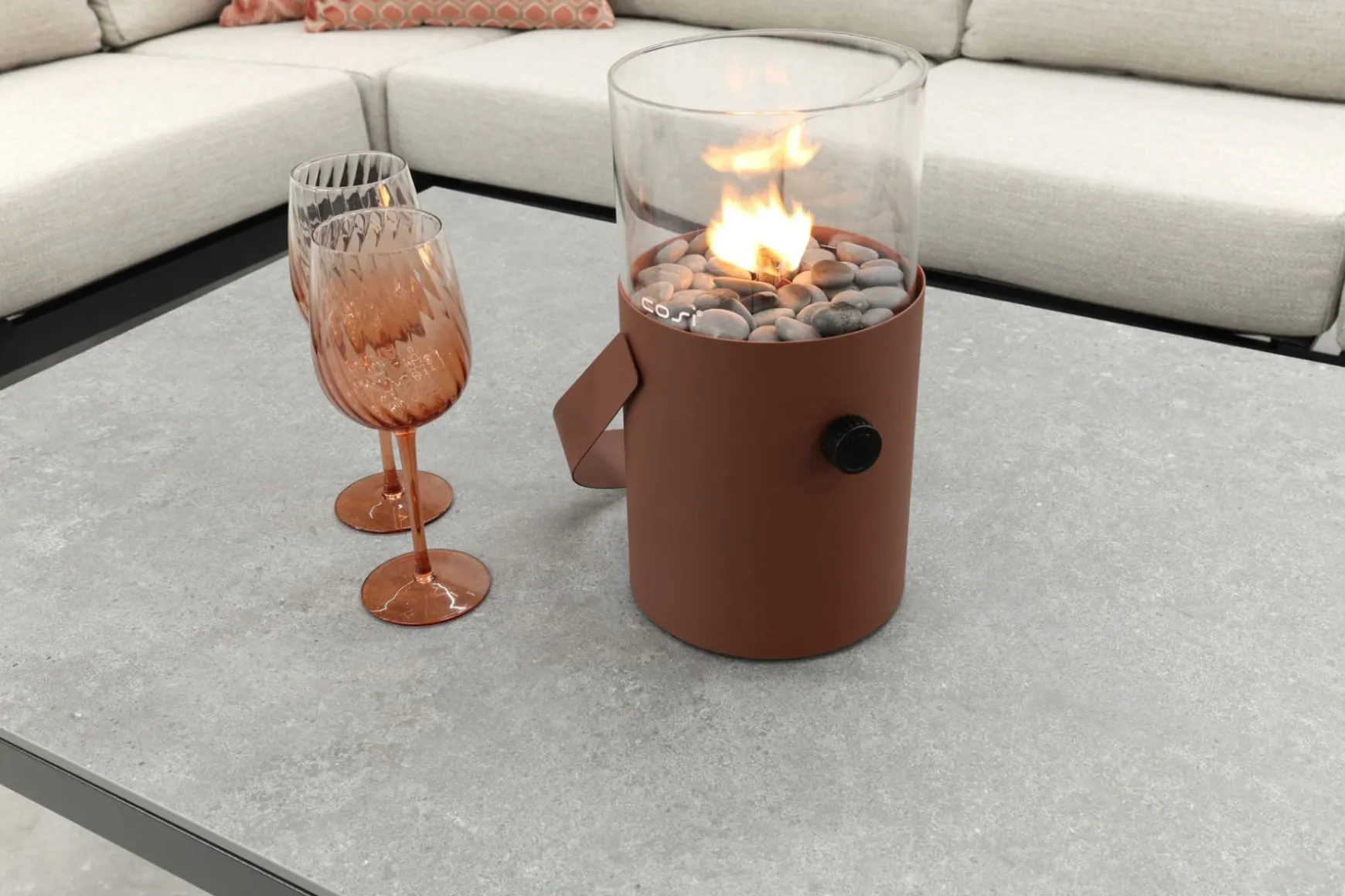 Lagos/Milford loungeset - met verstelbare tafel - links & rechts